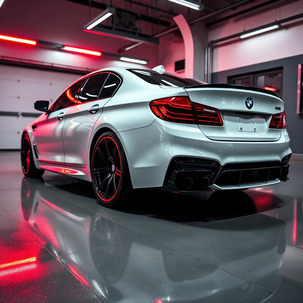 BMW M5 after detailing