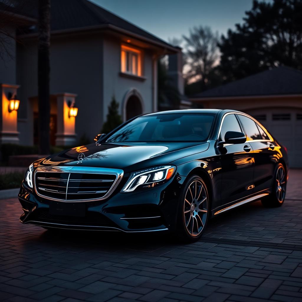 Mercedes S-Class after detailing